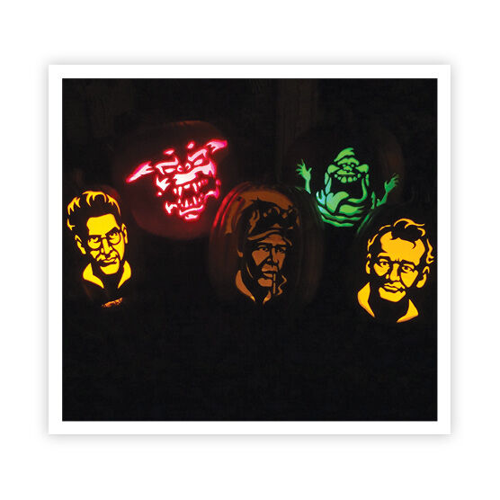 Points Ghostbusters pumpkins